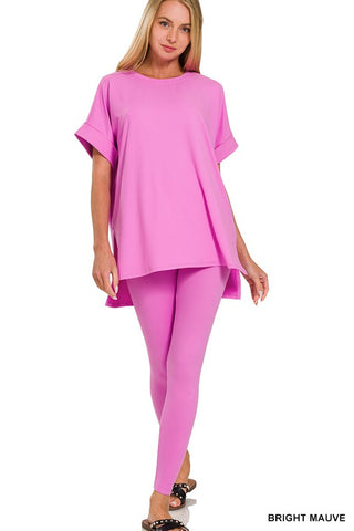 Brushed DTY Microfiber Loungewear Set