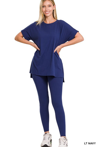 Brushed DTY Microfiber Loungewear Set