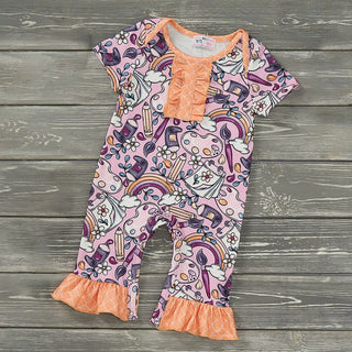 Work of art girl romper