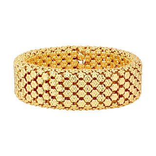 Textured Gold Bracelet