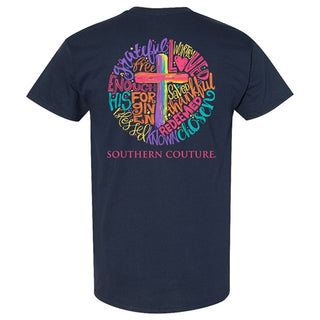 Brushstroke Cross Tee