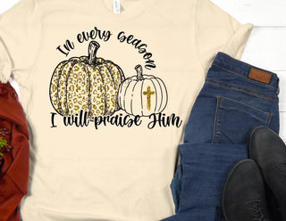 In every season pumpkin shirt