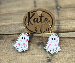 ghost earrings