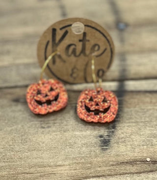 Jack-O-Lantern Earrings