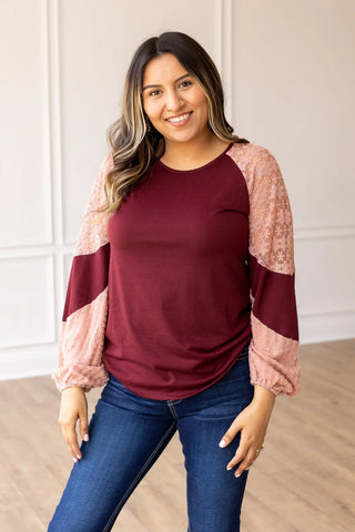 Southern Grace Berry Fusion Top