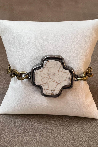 Danica Bracelet in White